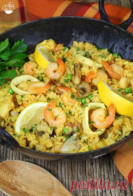 Паэлья с морепродуктами — ЖЖ