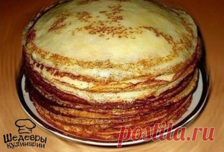 БАБУШКИНЫ ТОНКИЕ БЛИНЫ 🍴
 
ИНГРЕДИЕНТЫ:
● 3 стакана муки
● 4 стакана молока
● 2 яйца
● 0,5 стакана сливок
● 5 столовых ложек сливочного масла
● 50 гр подсолнечного масла
● 3 столовые ложки сахара
● 0,5 столовой ложки соли
 
ПРИГОТОВЛЕНИЕ:
Муку перед использованием нужно просеять. Добавляем яйца,
сахар и соль. Вливаем 2 стакана молока и перемешиваем до однородной массы. В
готовом тесте не должно быть комков. Добавляем в тесто сливки. Топим на водяной
бане сливочное масло до жидкого