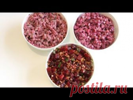 Сохрани в свою копилку! 3 САЛАТА из свеклы по рецептам подписчиков. Очень вкусно, просто и легко!