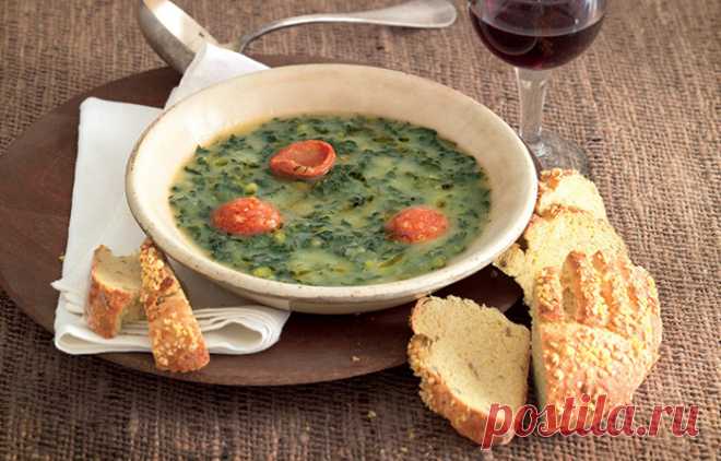 Рецепт самого известного блюда португальской кухни – супа Caldo verde.