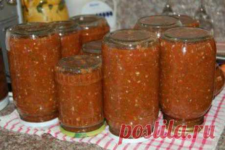 Записки кулинарного маньяка - Острый грузинский соус (типа аджика).