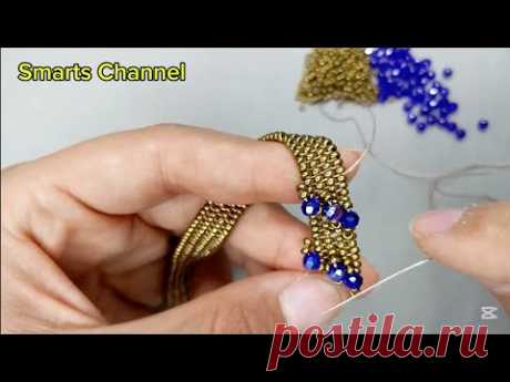 2025 New Beaded Bracelet Making Tutorial | how to make seed beads bracelet? #smartschannel #bracelet