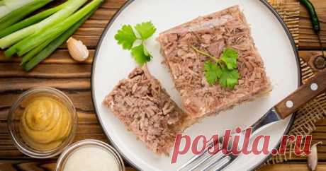 Вкусный холодец - секреты и тонкости его приготовления