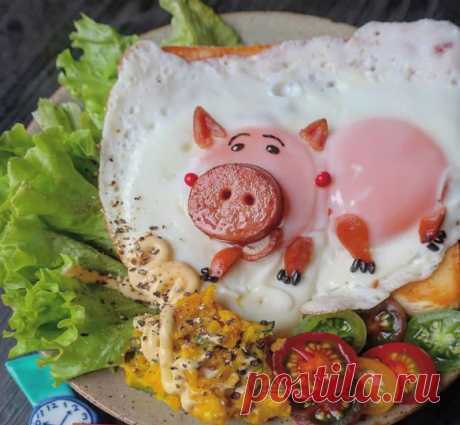 123Nini - Food - Food Art - Little Pig