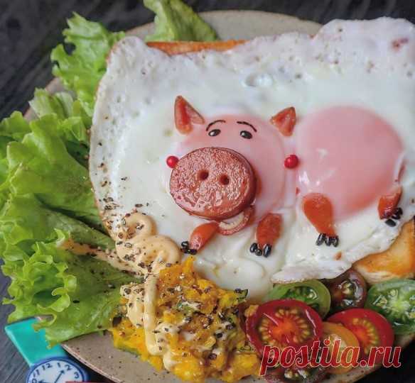 123Nini - Food - Food Art - Little Pig