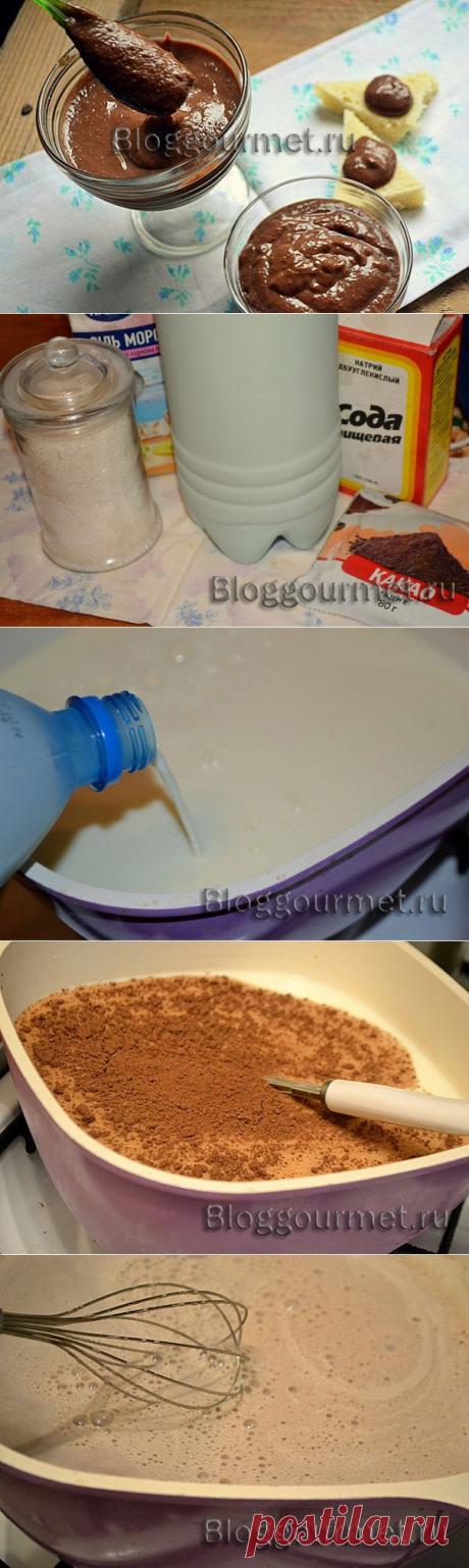 Шоколадная домашняя сгущенка.