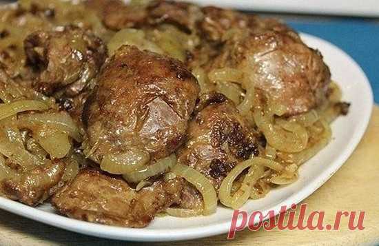 Вкусный рецепт печени 🍴