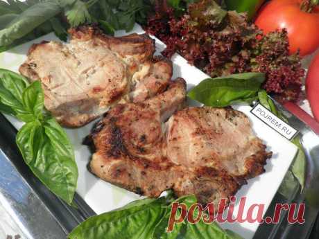 Шашлык из свинины классический.