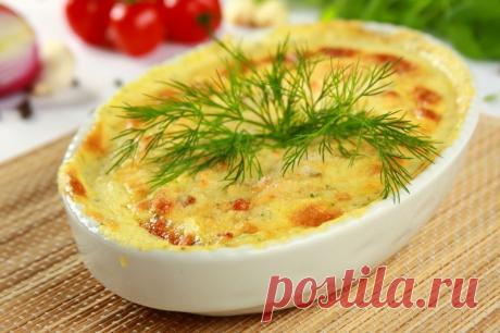 Рыбная запеканка с грибами
Ароматная вкуснейшая запеканка из рыбы и свежих грибов со сливками и сыром.