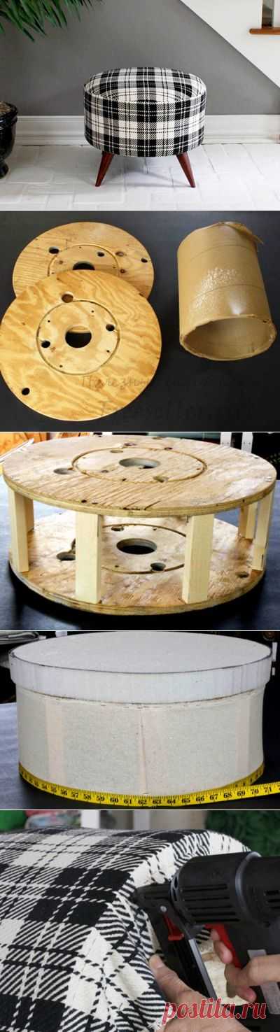 Простой пуфик своими руками — Своими руками