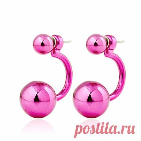 Gofuly 2016 новый горячая девушка старинные серьги стержня уха мода ювелирных изделий бесплатная доставка и оптовая продажа 9 цветов бесплатная доставка купить на AliExpress
