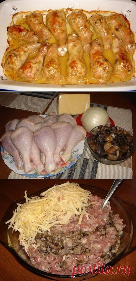 Фаршированные куриные ножки | Готовим вместе