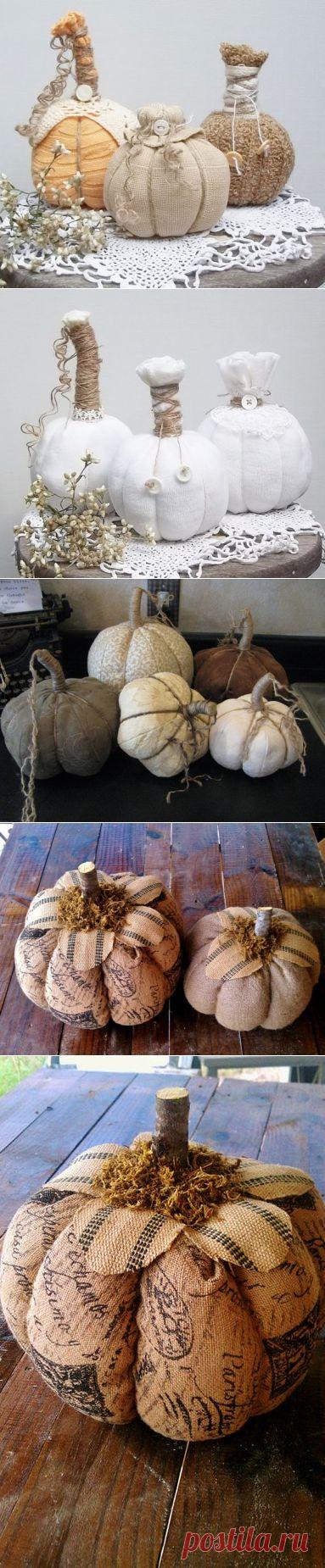 Тыква в винтажном стиле.
Готовимся к Хэллоуину.