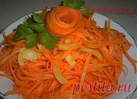 Рецепты острых закусок по-корейски.