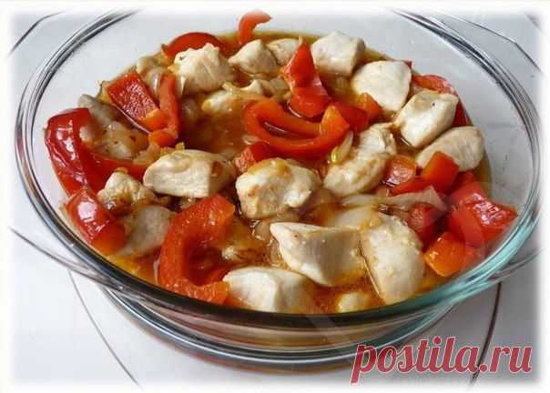 Суп-гуляш по-венгерски с курицей