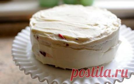 Бисквитный торт со сметанным кремом и фруктами / Торты / TVCook: пошаговые рецепты c фото