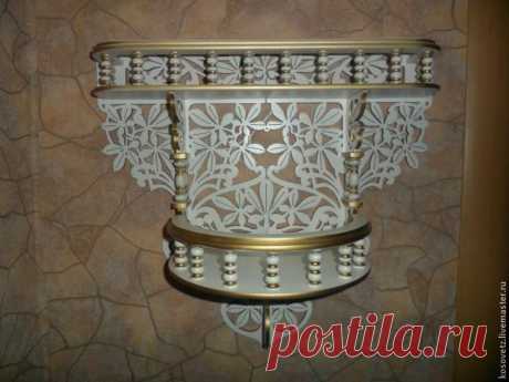 Мастерим настенную ажурную полочку | Сделай сам!