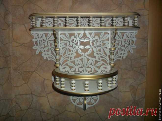 Мастерим настенную ажурную полочку | Сделай сам!