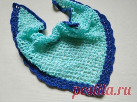 Летний бактус крючком для прохладных вечеров » «Хомяк55» - всё о вязании спицами и крючком