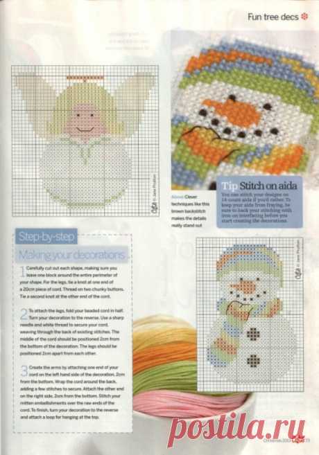 (11) Gallery.ru / Photo # 39 - Cute crossstitch Christmas 2013 - BelleBlue