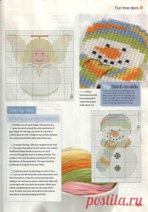 (11) Gallery.ru / Photo # 39 - Cute crossstitch Christmas 2013 - BelleBlue