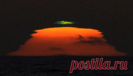 GISMETEO.RU: Зеленый луч: природное явление, которое приносит счастье - Наука и космос | Новости погоды.