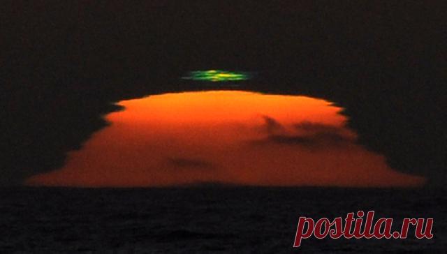 GISMETEO.RU: Зеленый луч: природное явление, которое приносит счастье - Наука и космос | Новости погоды.