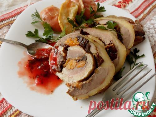 Очень вкусный рулет из утки - кулинарный рецепт