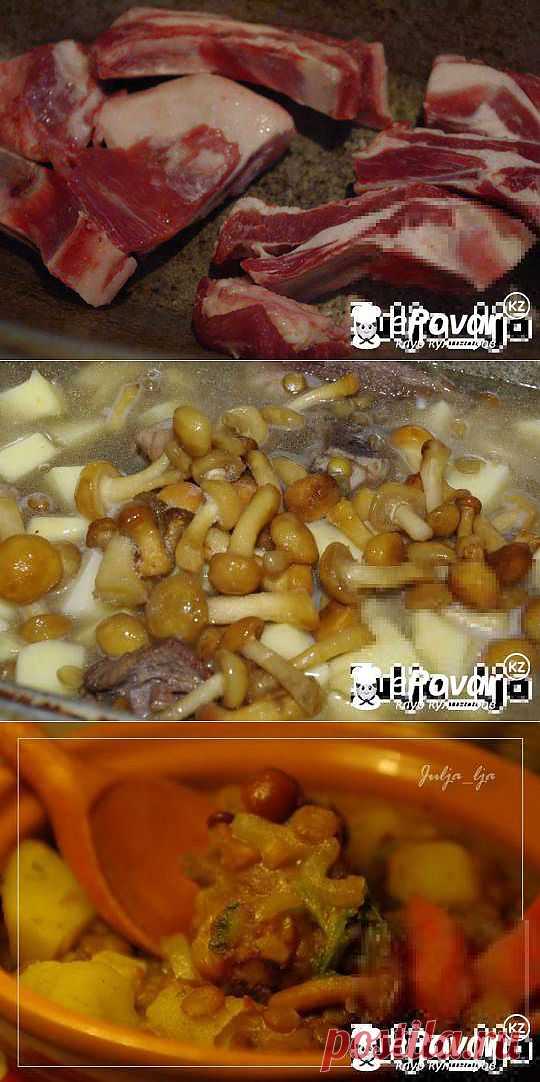 Рагу с бараниной, картофелем и чечевицей — Рецепт приготовления с фото — Горячие блюда, Блюда из мяса