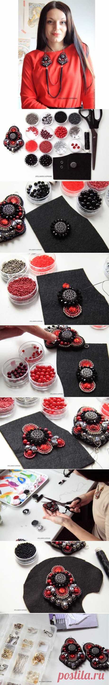 DIY Passion of Carmen Necklace