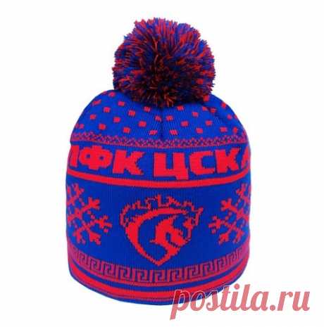 Шапка ПФК ЦСКА &quot;Снежинка&quot;