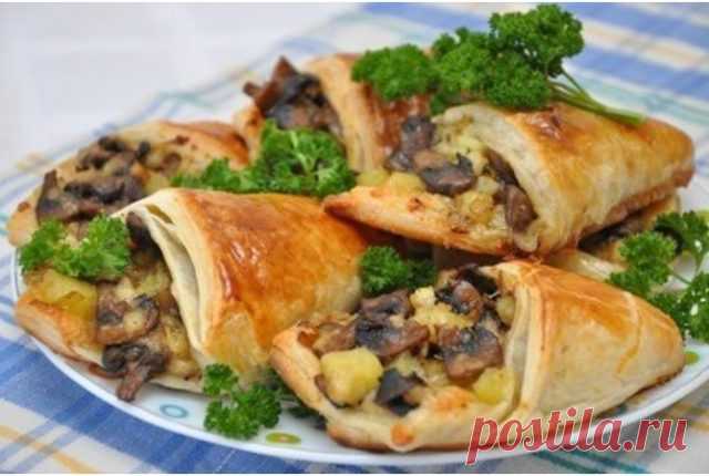 Грибные кулёчки | Секреты.нет