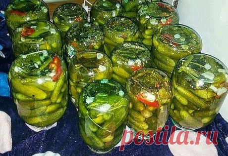 Консервирование огурцов холодной водой. Рецепт на миллион! Вкуснотища!