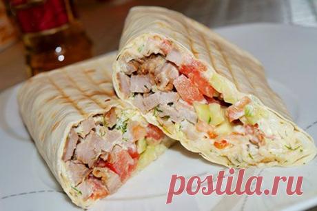 Шаурма по-домашнему | Мой садочек