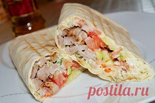 Шаурма по-домашнему | Мой садочек