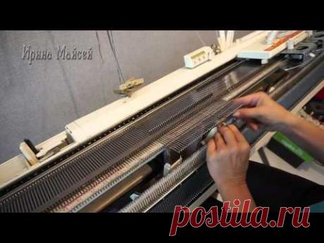 Рукав вязанный сверху 2 часть