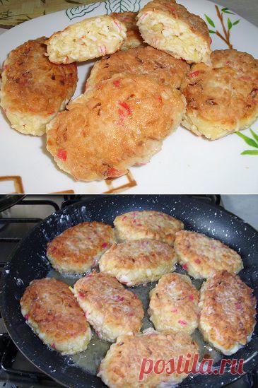 Котлеты из крабовых палочек | Рецепты моей мамы