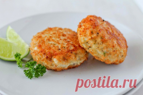Сочные рыбные котлетки
