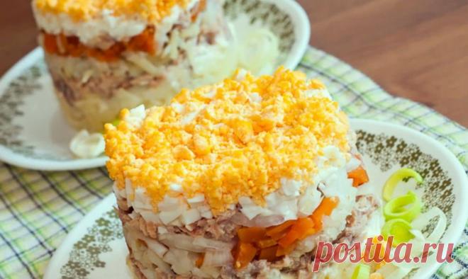 Салат из сайры консервированной - 7 рецептов с яйцом, огурцом, кукурузой, сыром