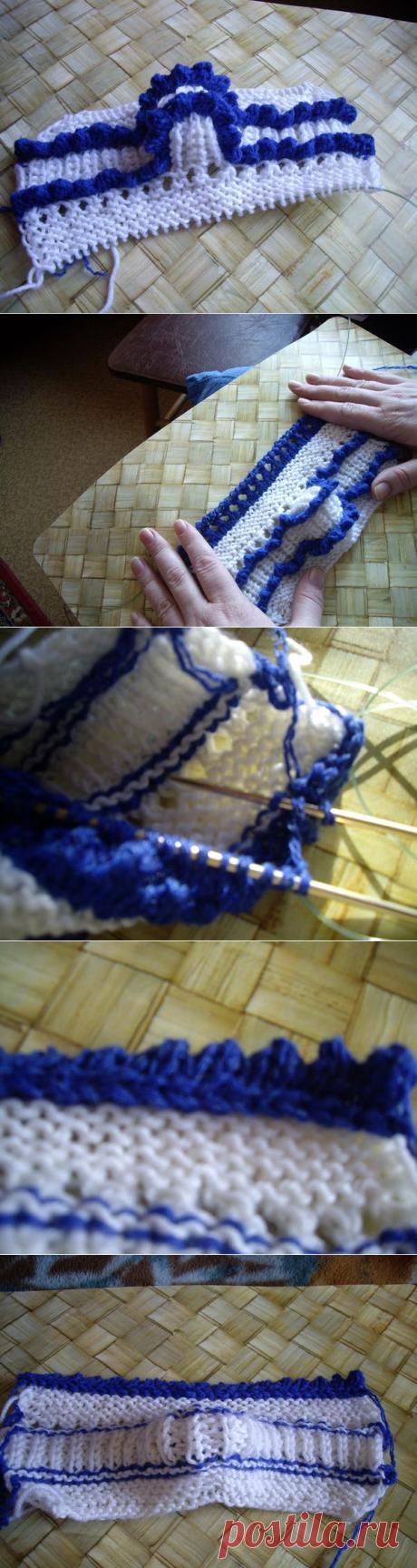 пинетки на двух спицах / пинетки спицами схемы с описанием / связать пинетки спицами со схемами