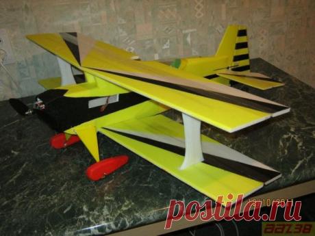Подробный фотоотчет по созданию биплана Ultimate