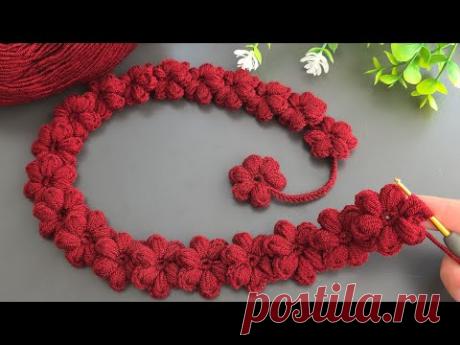 💰 I made 50 in one day and I sold them all! This is the best easy flowers crochet. Crochet Knitting.