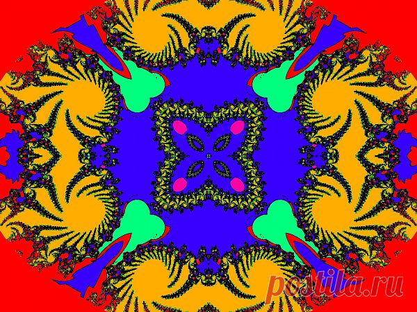 Digital Kaleidoscope  Free Stock Photo HD - Public Domain Pictures