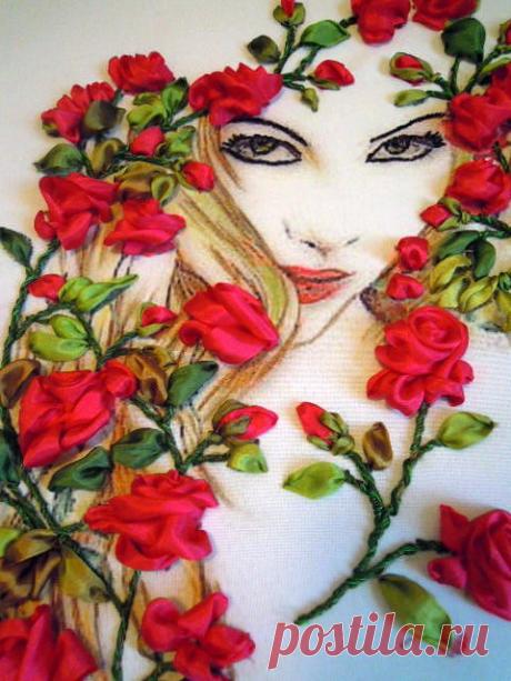 КРАСИВЫЕ РОЗЫ ИЗ ЛЕНТ ДЛЯ ВДОХНОВЕНИЯ И ИДЕЙ + 2 ПОДРОБНЫХ МАСТЕР КЛАССА