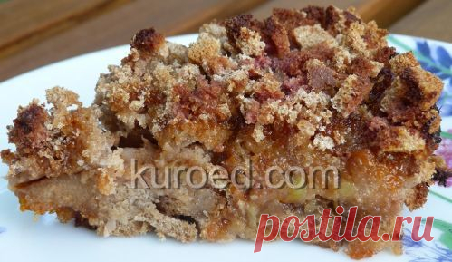 РЕЦЕПТЫ | Ржаная коврижка с яблоками