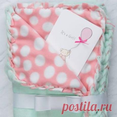 No-Sew Baby Blanket
