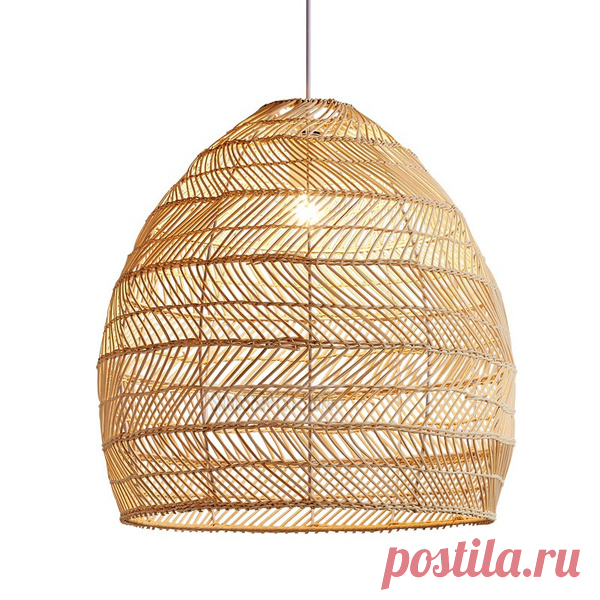 Rattan Lamp Pendant Light Vintage Hanging Lamp Shades E27 Living Room Dining Room Home Decor Cafe Restaurant Hanglamp | Wish