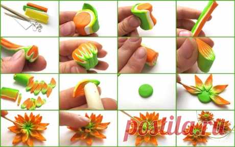 Лепим красивые цветы — Сделай сам, идеи для творчества - DIY Ideas