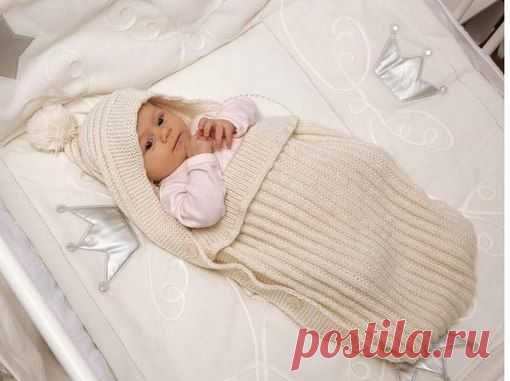 Вязаный конверт