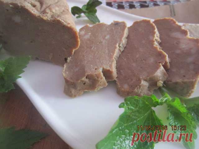 Печеночная колбаса 
